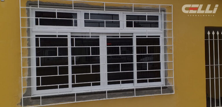 grade de protecão em ferro
