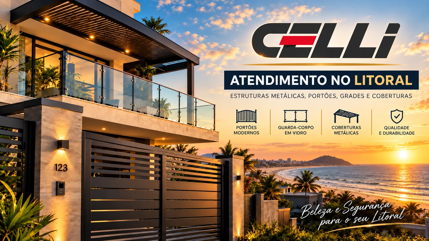 Serralheria Celli Matinhos – Atendimento no litoral do Paraná